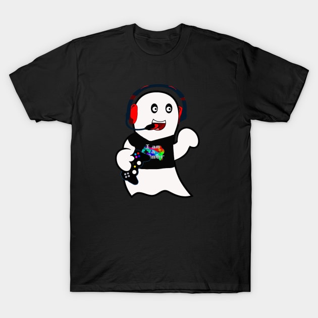 Gamer Ghost T-Shirt by Never Dull